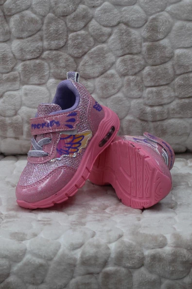 Fort 3210 Anatomik Rahat Işıklı Kız Çocuk Ayakkabı - Resim 4