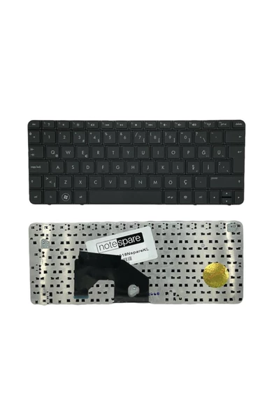 Hp ile Uyumlu Mini  210-1040NR, 210-1041NR, 210-1042VU, 210-1044NR Notebook Klavye Siyah TR