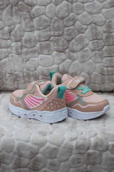 Fort 058 Anatomik Rahat Işıklı Kız Çocuk Ayakkabı - Resim 3