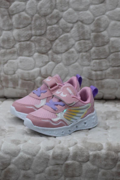 Fort 058 Anatomik Rahat Işıklı Kız Çocuk Ayakkabı - Resim 6