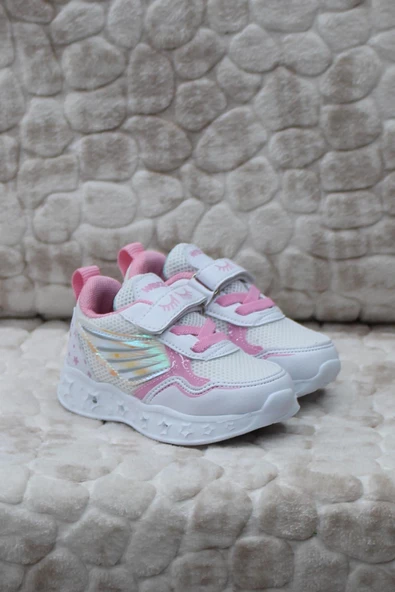 Fort 058 Anatomik Rahat Işıklı Kız Çocuk Ayakkabı - Resim 9