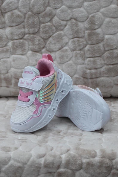 Fort 058 Anatomik Rahat Işıklı Kız Çocuk Ayakkabı - Resim 12