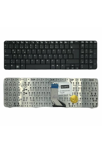Hp ile Uyumlu G61-465ET (WG680EA), G61-470ET (WG679EA) Notebook Klavye Siyah TR