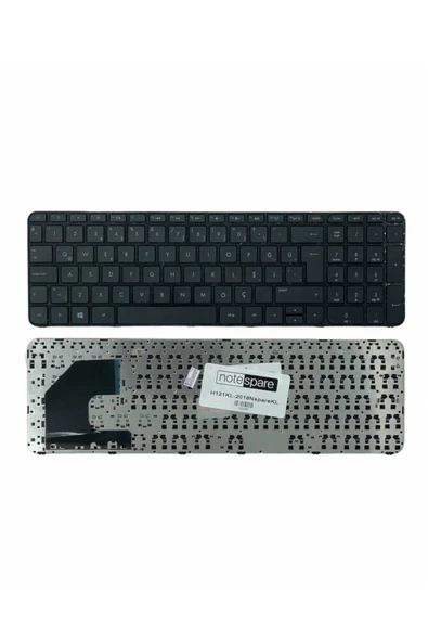 Hp ile Uyumlu Pavilion 15-b160et, 15-b160st, 15z-b000, 15-b032st Notebook Klavye Siyah TR