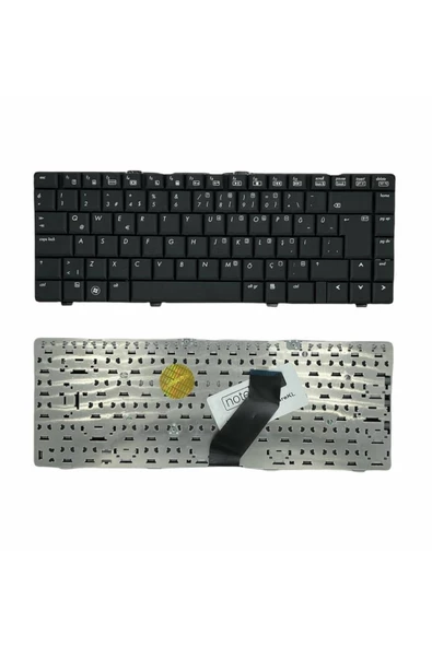 Hp ile Uyumlu Pavilion DV6000, DV6100, DV6200, DV6300, DV6400, DV6500 Notebook Klavye Siyah TR