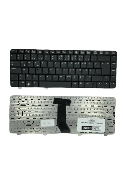 Hp ile Uyumlu Compaq 6520s, 6720s, 6720s (GR646EA) Notebook Klavye Siyah TR