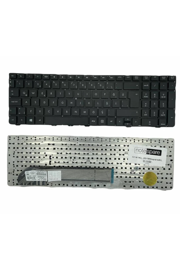 Hp ile Uyumlu ProBook 4530S, 4535S, 4730S Notebook Klavye Siyah TR