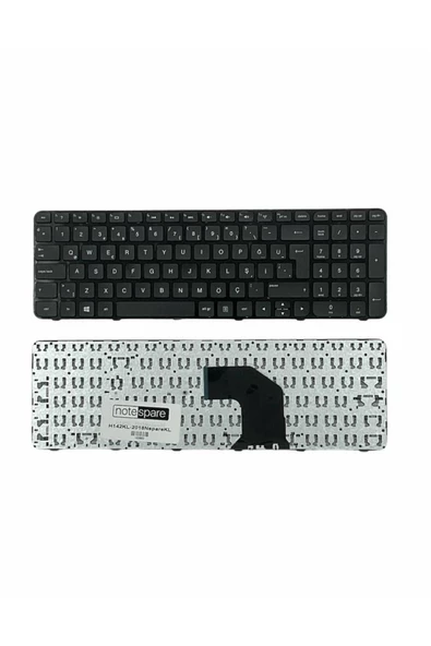 Hp ile Uyumlu Pavilion g6-2200, g6-2201et, g6-2201st, g6-2202et Notebook Klavye Siyah TR