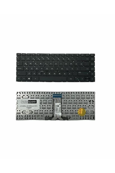 Hp ile Uyumlu 14-BS010NT (2BT03EA), 14-BS012NT (2BT05EA) Notebook Klavye Siyah TR