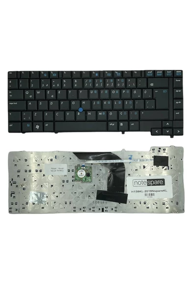 Hp ile Uyumlu Compaq 6400 NC6400 Notebook Klavye Siyah TR