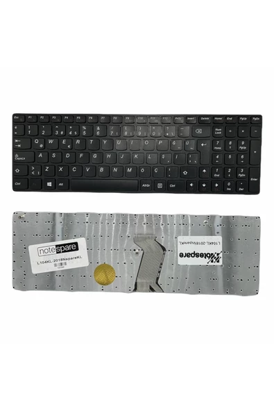 Lenovo ile Uyumlu IdeaPad Z560, Z560A, Z565, Z565A Notebook Klavye Siyah TR