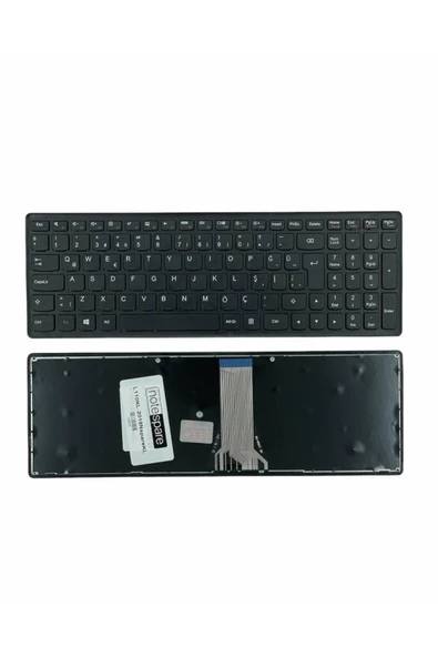 Lenovo ile Uyumlu IdeaPad Z510 Type 20287, Z510 Type 80A3 Notebook Klavye Siyah TR