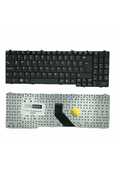 Lenovo ile Uyumlu G555G, G555L, V560, V560A, V560G Notebook Klavye Siyah TR