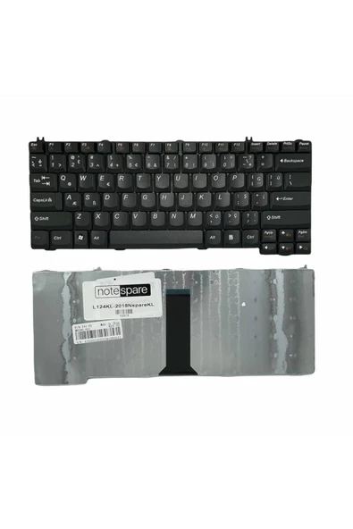 Lenovo ile Uyumlu 3000 V200 Type 20764, 3000 V200 Type 2V200 Notebook Klavye Siyah TR - 1