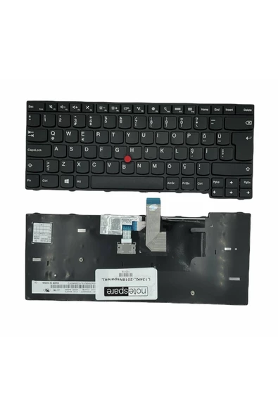 Lenovo ile Uyumlu ThinkPad E465, E470, L440, L450, T431, T431s Notebook Klavye Siyah TR