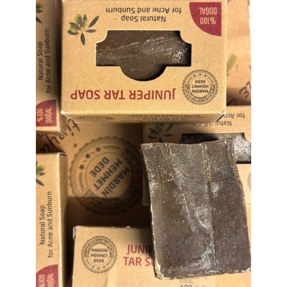 Tek Sabuncu Mehmet Dede Ardıç Katranı Sabunu(125GR.)1adet - 3