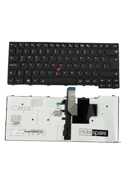 Lenovo ile Uyumlu 04X0101, 04X0129, 04X0131, 04X0139 Klavye Işıklı Siyah TR Versiyon 2