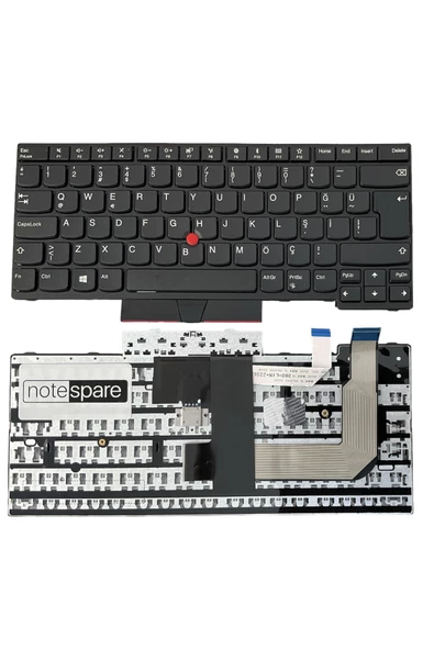 Lenovo ile Uyumlu ThinkPad T470 20HD0000TX, T470 20HD000ETX Notebook Klavye Siyah TR