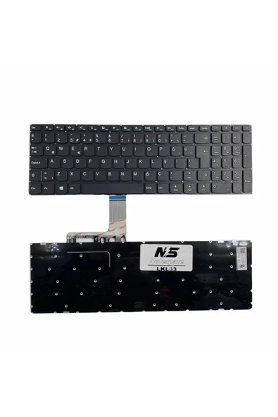 Lenovo ile Uyumlu AM10S000100, AP10S000300 Notebook Klavye Siyah TR