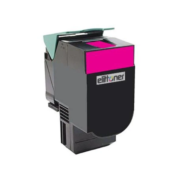 Elittoner 80C8SM0 - Lexmark CX310, CX410, CX510 Magenta (2K)