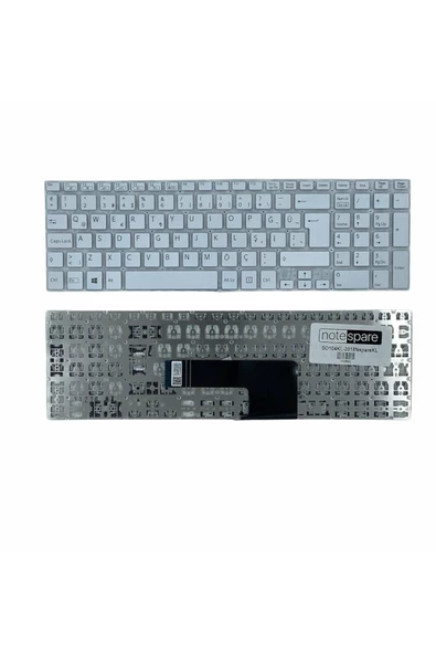 Sony ile Uyumlu Vaio Fit SVF1521C5E, SVF1521C6E, SVF1521C7E Notebook Klavye Beyaz TR