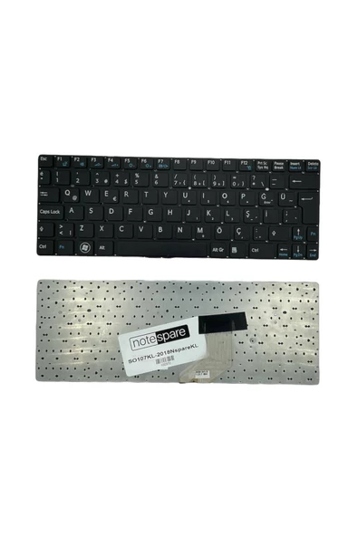 Sony ile Uyumlu Vaio SVE11, SVE-11, SVE111, SVE1111 Notebook Klavye Siyah TR