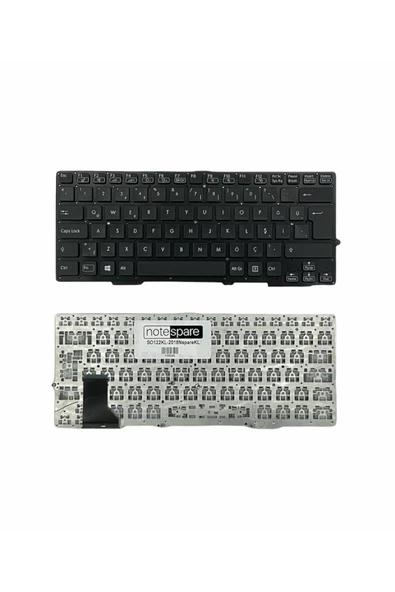 Sony ile Uyumlu 550121E62U0-515-G, 55012FW02U2-035-G Notebook Klavye Siyah TR