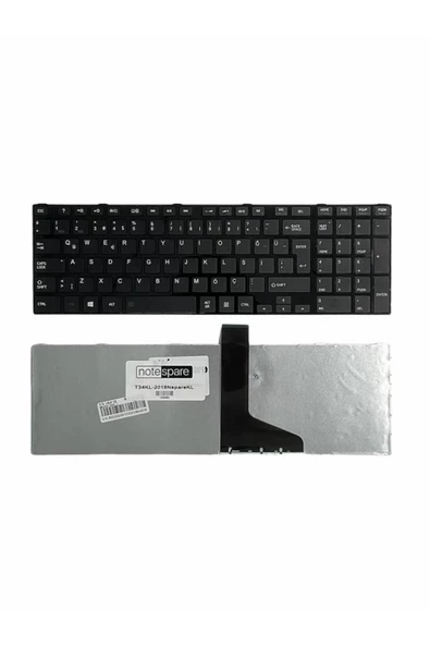 Toshiba ile Uyumlu Satellite C850D-104, C850D-10F, C850D-10H, C850D-10J Klavye Çerçeveli Siyah TR