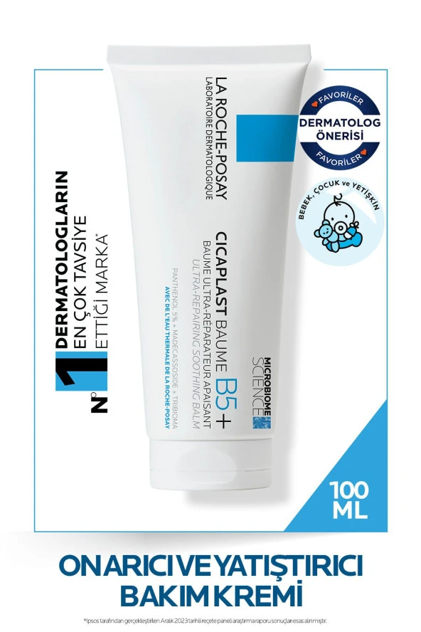 Cicaplast Baume B5 Onarıcı ve Yatıştırıcı Yüz ve Vücut Bakım Kremi 100ml