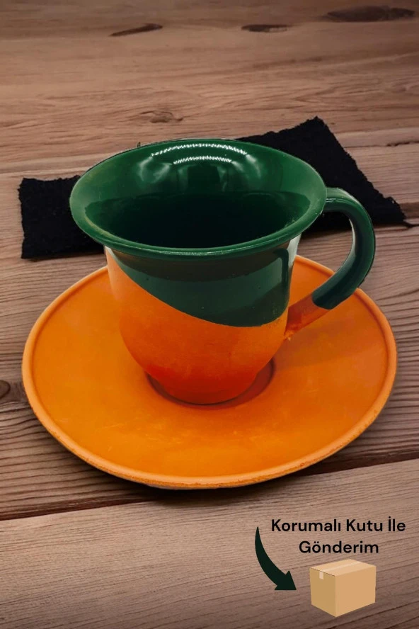Fırınlanmış Toprak 2 'Li Fincan Set - 2