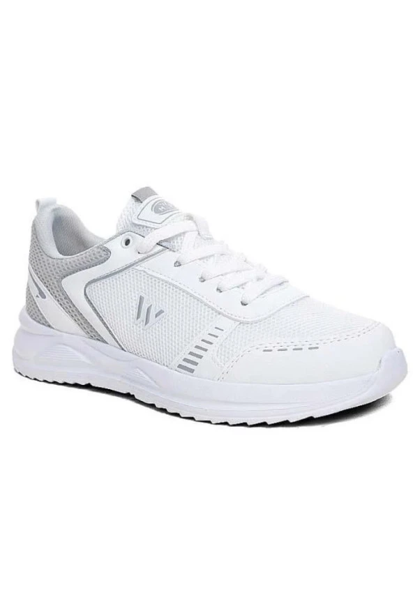 Magg Point 5310 Anorak Trend Sneaker Erkek Ayakkabı Beyaz Gümüş