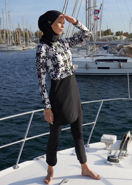 Paraşüt Kapalı Mayo S&B Desenli - 4
