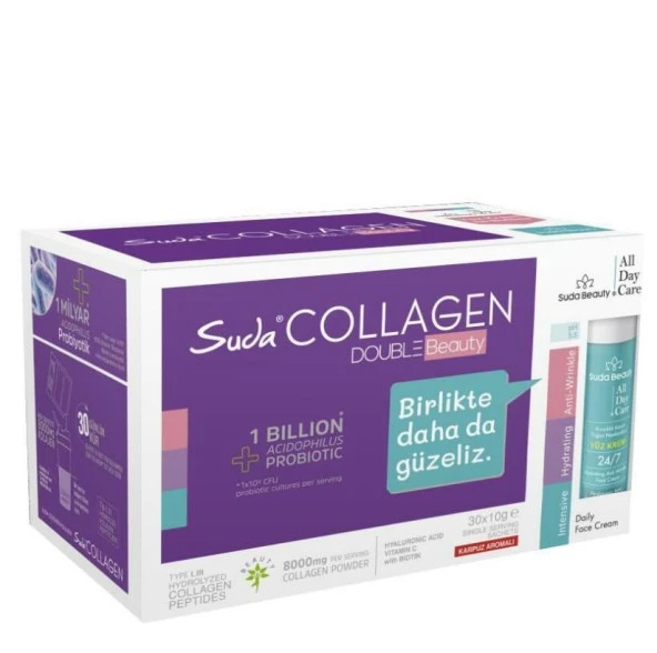 Suda Collagen Double Beauty Watermelon 10 Gr 30 Saşe