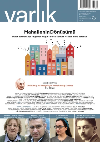 Varlık 1399.Sayı Nisan 2024