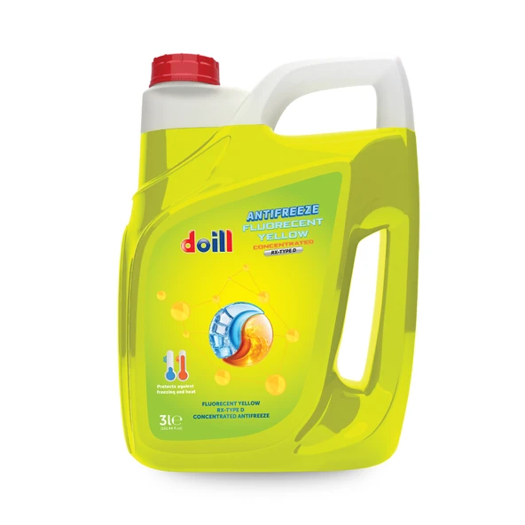 Doill Konsantre - Saf 3 Litre Sarı Organik Antifriz (Üretim Yılı:2025) - 1
