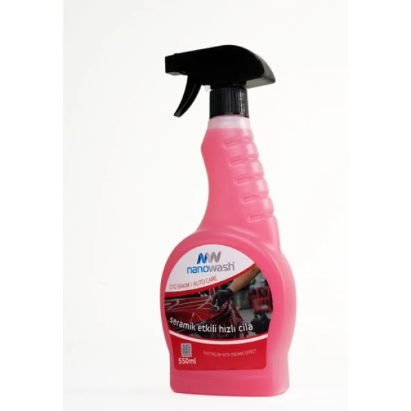 Nanowash Seramik Etkili Hızlı Cila Sprey 550 ml - 2