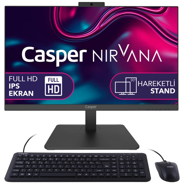 Casper Nirvana A60.1255-BF00A-V Intel Core i7-1255U 16GB RAM 1TB NVME SSD Windows 11