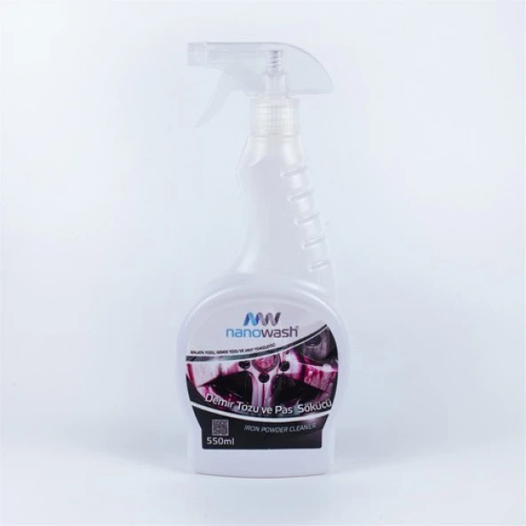 Nanowash Demir Tozu ve Pas Temizleyici Sprey 550 ml