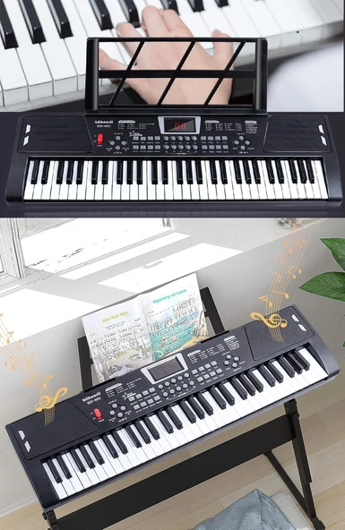 DailyTech 61 Tuşlu USB Dijital Klavye Piyano Profesyonel Büyük Çocuk Müzikal Elektronik Piyano Taşınabilir Çocuk Oyuncak ürün görseli 1