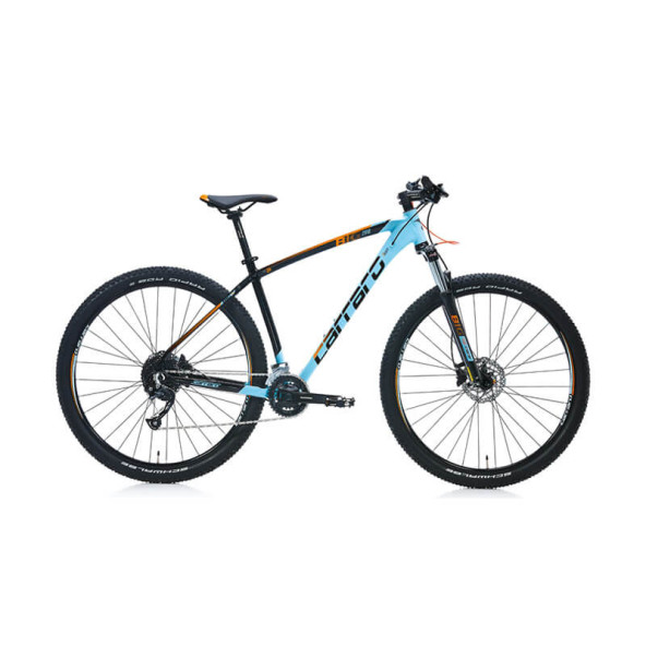 Carraro Big 2918 29 jant Dağ Bisikleti (Açık Mavi Siyah Turuncu) 48 Kadro
