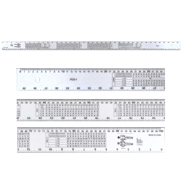 Manifatura Cetveli Plastik 1 Metre (100 Cm) (39 İnç) ürün görseli 1