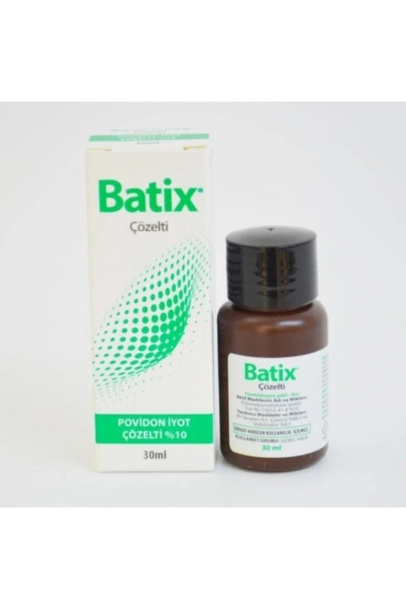 Batix Antiseptik Çözelti 30 ml ürün görseli 1