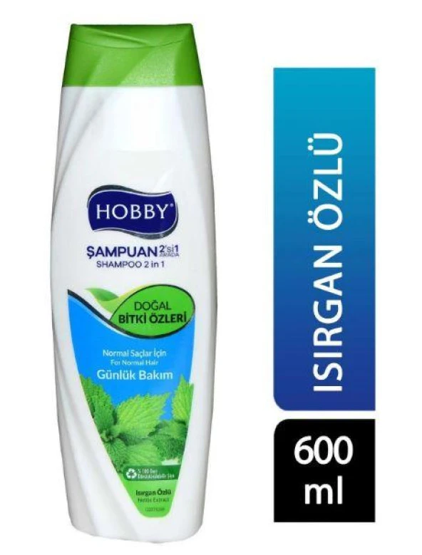 Hobby Şampuan Isırgan Özlü 600 ml