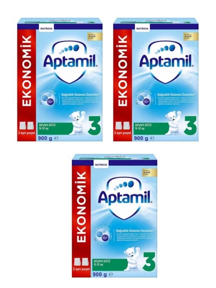 Aptamil 3 Bebek Maması 900 Gr X 3 Adet -KOFRE