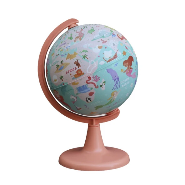 Gürbüz Mermaid Journey Globe 15 Cm Küre+ Puzzle 54 Parça 48156