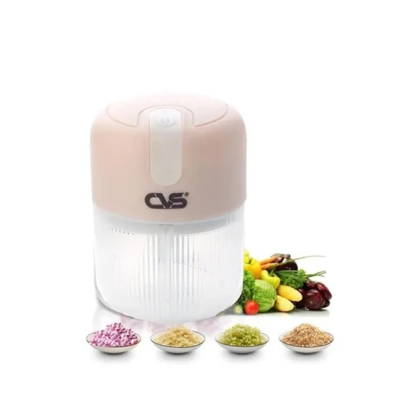 Cvs DN3559 Şarjlı Gıda Doğrayıcı Mini Blender Pembe