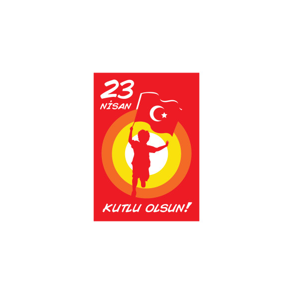 23 Nisan Ulusal Egemenlik ve Çocuk Bayramı Eko Kum Boyama Seti 15 Adet-Red Castle 23NSN-152