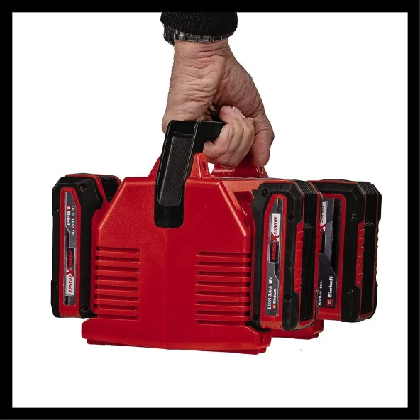 Einhell POWER X-QUATTROCHARGER 4A Şarj Cihazı Dörtlü Şarj İstasyonu 4512102 - 2