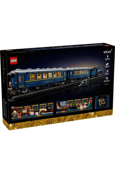LEGO Ideas 21344 Orient Express Treni (2540 Parça) - Resim 2