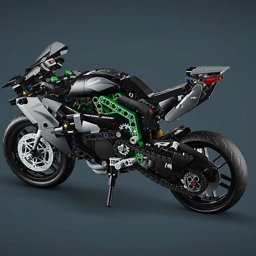 LEGO Technic 42170 Kawasaki Ninja H2R Motosiklet (643 Parça) - Resim 5